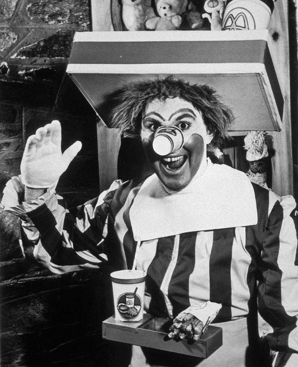 The original Ronald McDonald, 1963 