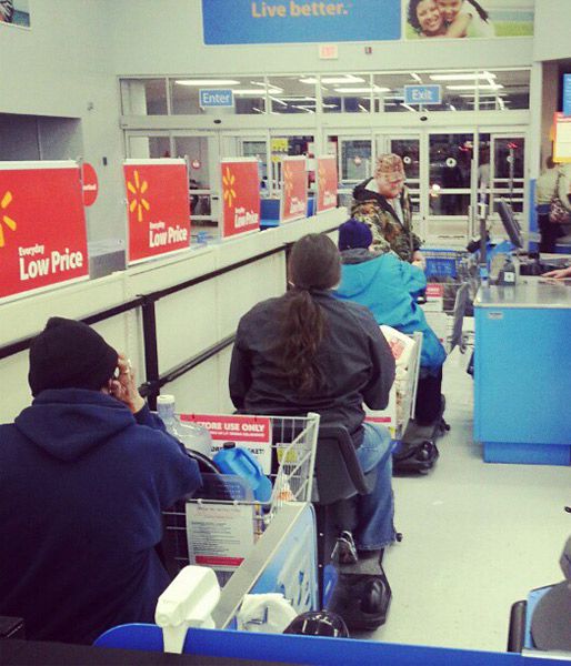 Welcome in The Walmart Train - Arkansas