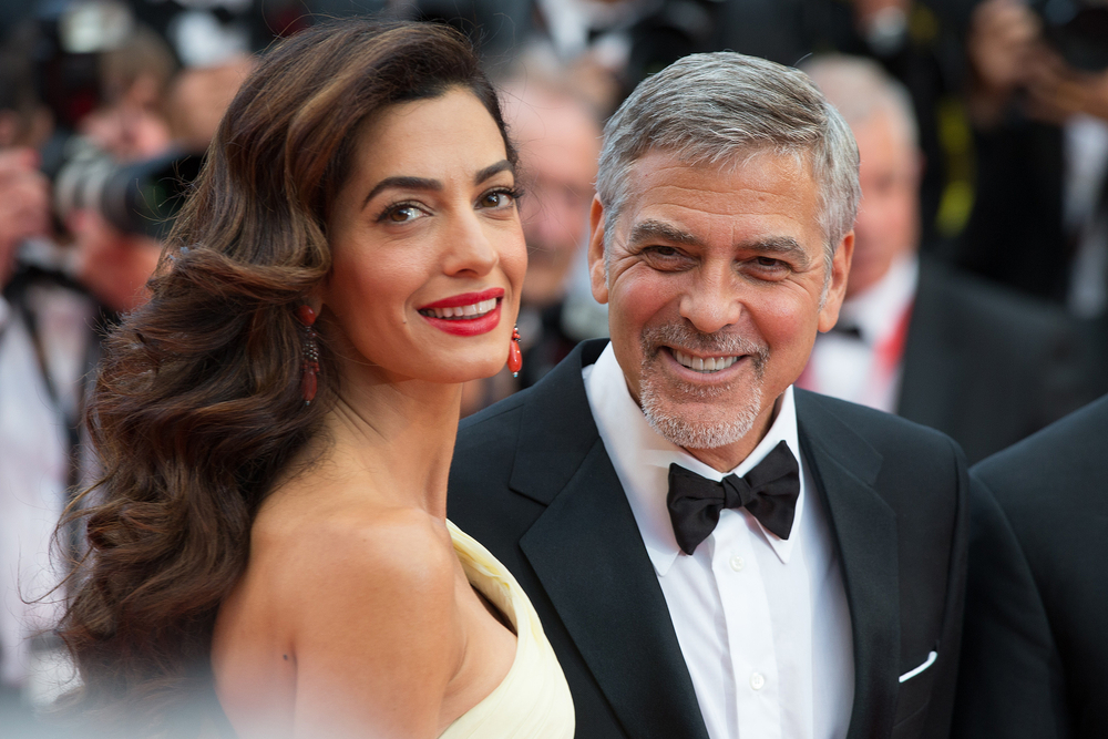 Amal and George Clooney