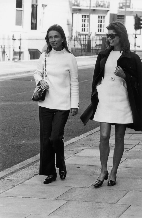 Jackie Kennedy and Lee Radziwill