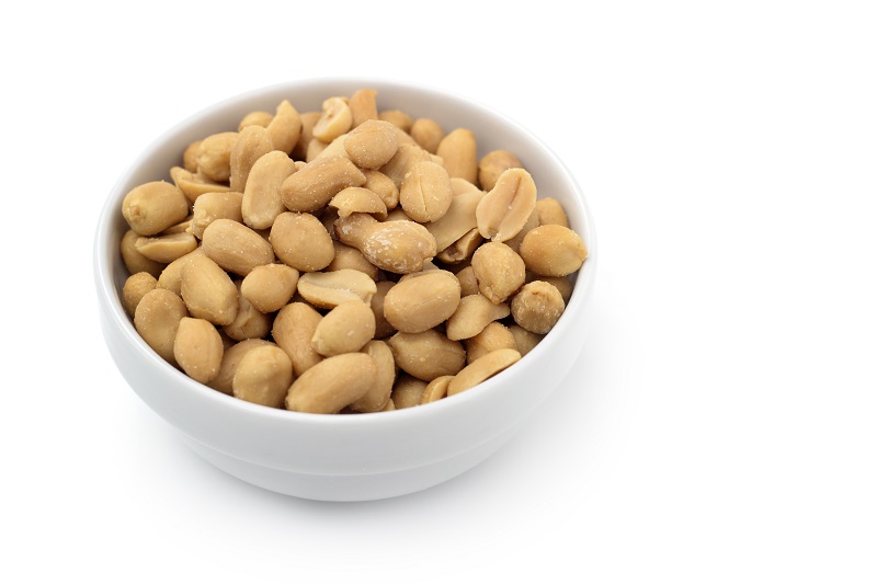 bowl of peanuts