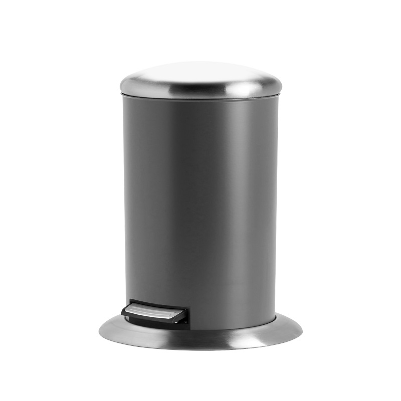 modern trash can
