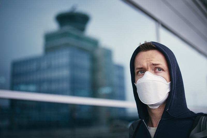 men wearing protection mask