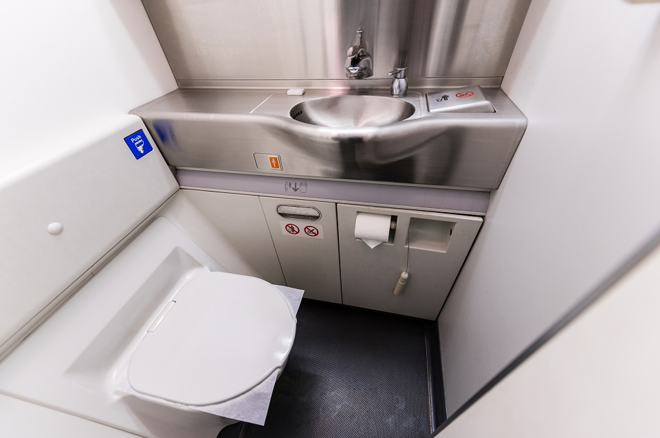 airplane bathroom