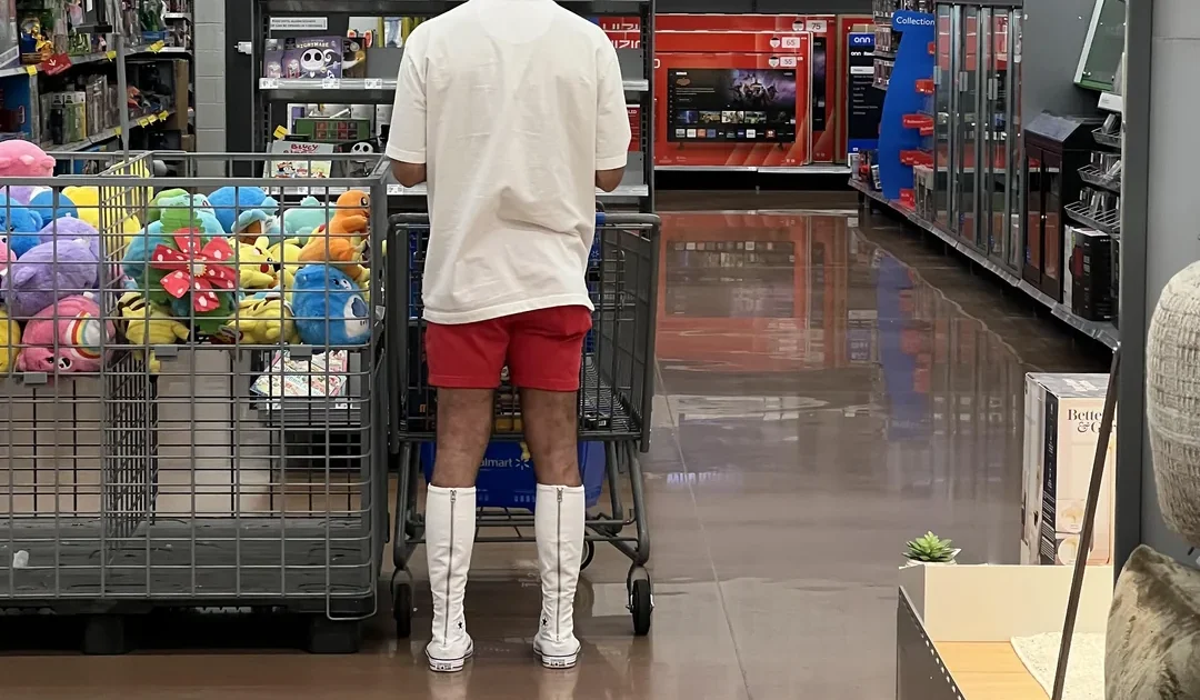 When you randomize your character but the gear stats are too good.