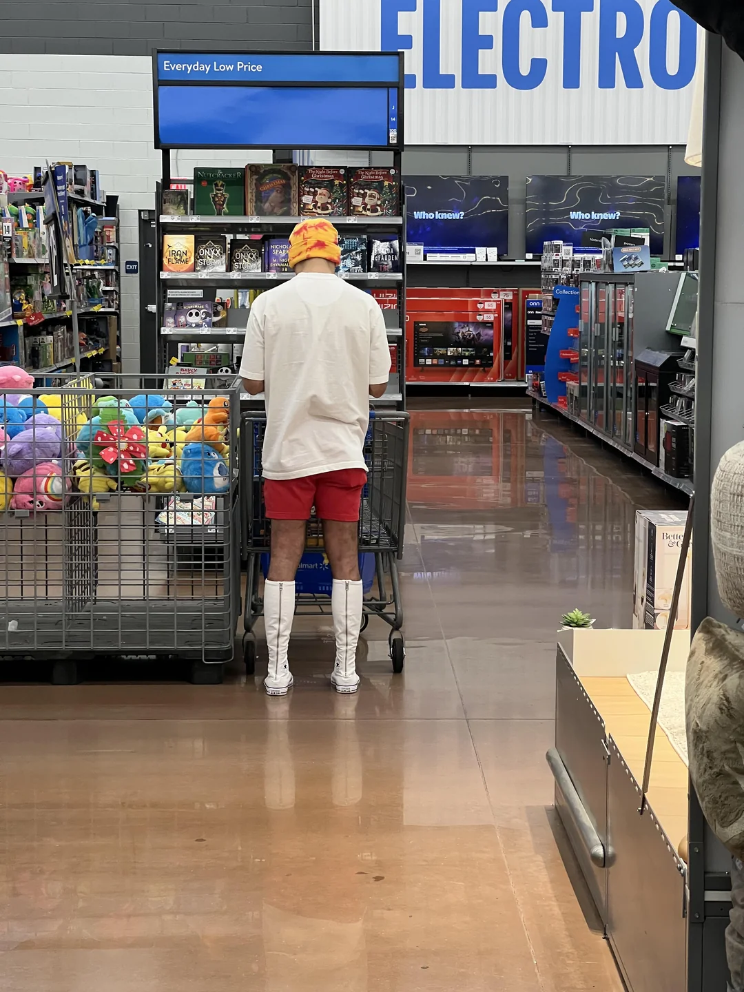When you randomize your character but the gear stats are too good.