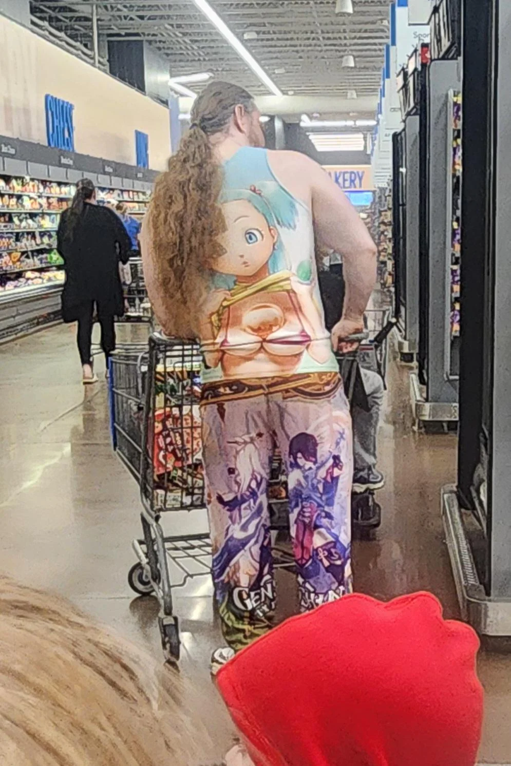 When you max out your strength stats but only wear cosmetic gear