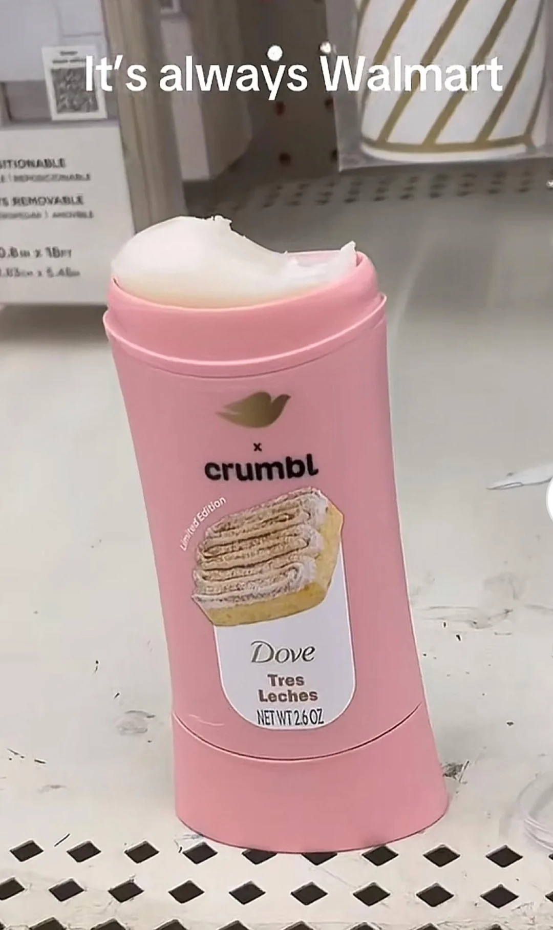 Someone took the Crumbl collaboration way too literally.