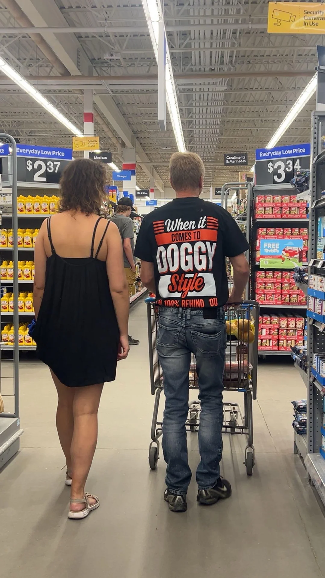 Sir, this is the mustard aisle.