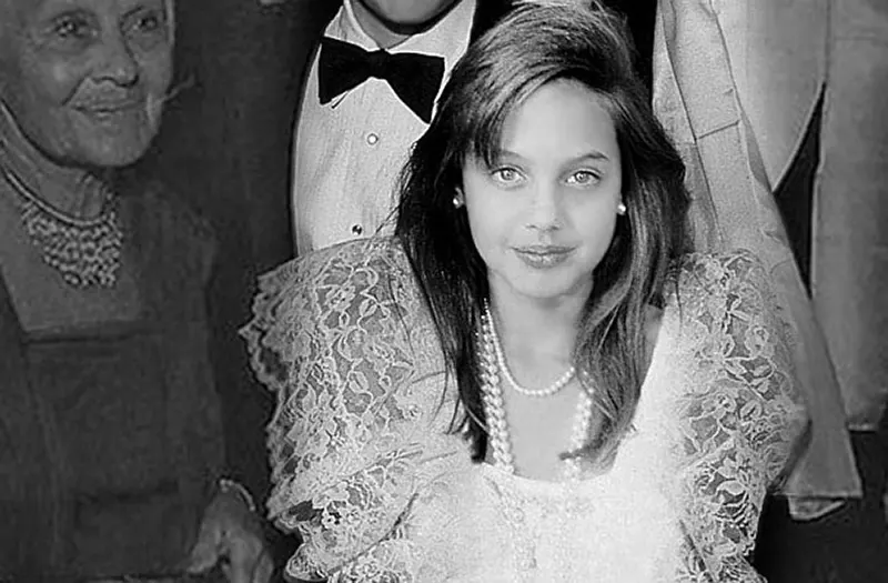 Angelina Jolie Aged 11