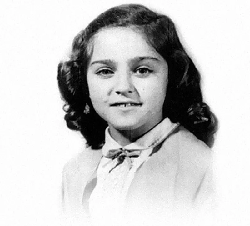 Madonna Aged 7